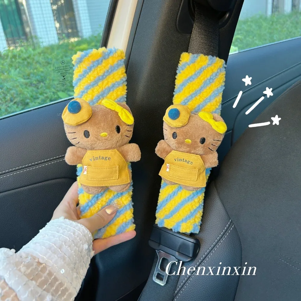 Sanrios Car Accessories Seat Belt Anime Kitty Cat Shoulder Cover Cute Cartoon Animals Protection Seat Belt Padding Pad Cushion
Sanrios Car Accessories Seat Belt Anime Kitty Cat Shoulder Cover Cute Cartoon Animals Protection Seat Belt Padding Pad Cushion