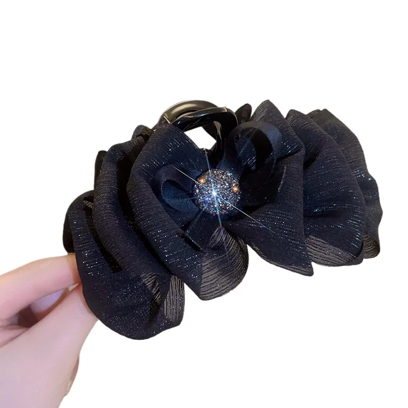 Autumn and winter caramel cocoa shiny silk bubble bow grab clip women's head disc hair shark clip
Autumn and winter caramel cocoa shiny silk bubble bow grab clip women's head disc hair shark clip