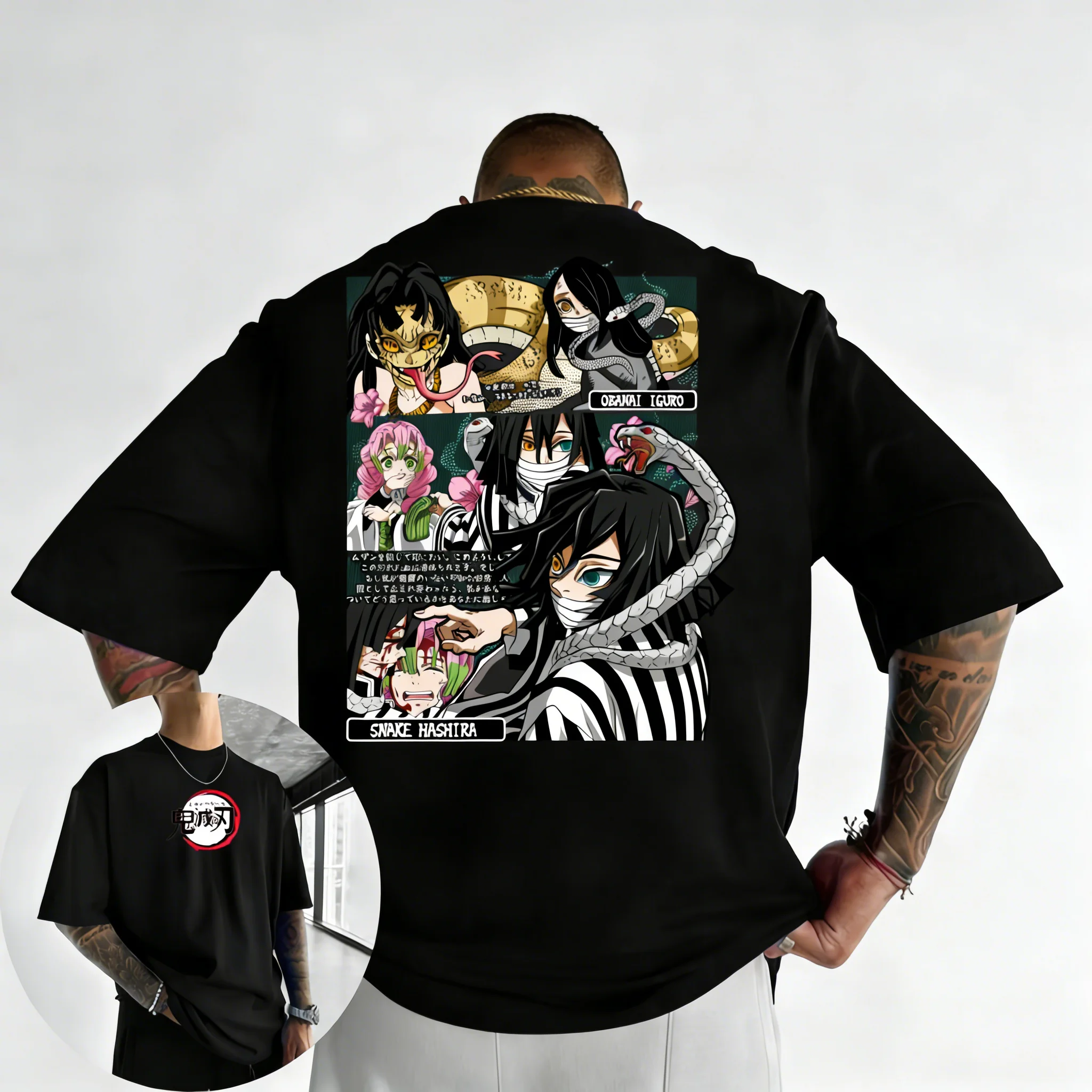 Футболка унисекс из хлопка с принтом «Игуро Обай» из аниме «Истребитель демонов», летняя новинка 2026, в стиле стрит-хип-хоп, повседневная, свободного кроя, Y2K, для родителей и детей
Футболка унисекс из хлопка с принтом «Игуро Обай» из аниме «Истребитель демонов», летняя новинка 2026, в стиле стрит-хип-хоп, повседневная, свободного кроя, Y2K, для родителей и детей