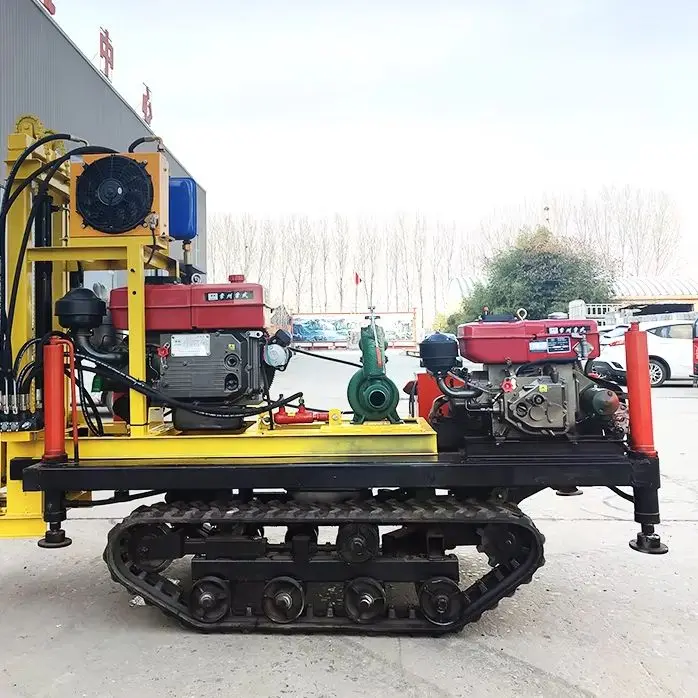 Customized Reliable Water Well Drilling Rig Portable Diesel Hydraulic 22HP 100m Wheel Type Flexible Movement
Customized Reliable Water Well Drilling Rig Portable Diesel Hydraulic 22HP 100m Wheel Type Flexible Movement