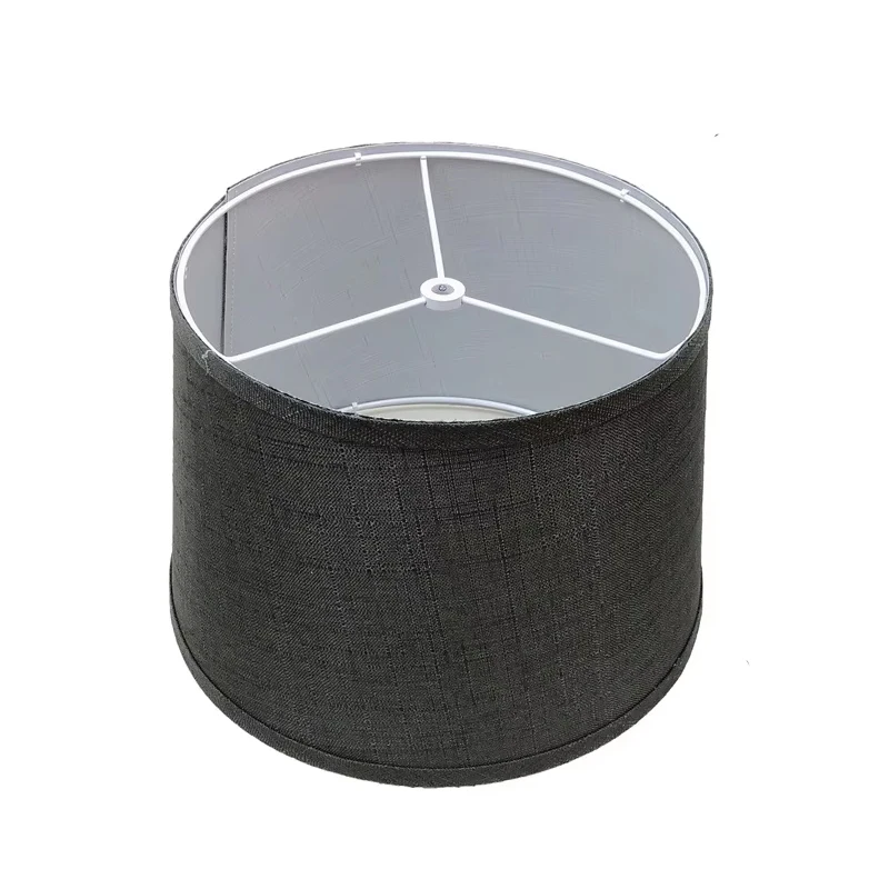 Black Bedside Lamp Shades Natural Linen Fabric Medium Lampshades Drum Shades for Table Lamp Floor Lamp Spider Fitter
Black Bedside Lamp Shades Natural Linen Fabric Medium Lampshades Drum Shades for Table Lamp Floor Lamp Spider Fitter