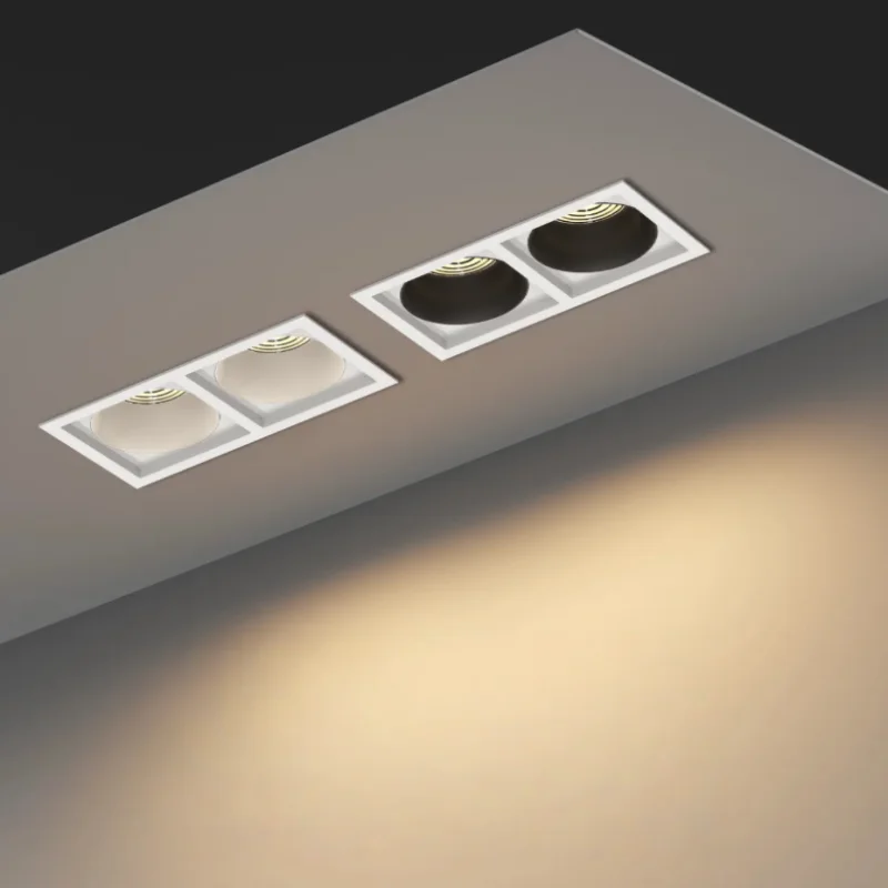 Квадратный встроенный жирный светильник для домашнего потолочного светильника с решеткой, прожекторов с одной головкой и двойной головкой для гостиной.
Квадратный встроенный жирный светильник для домашнего потолочного светильника с решеткой, прожекторов с одной головкой и двойной головкой для гостиной.