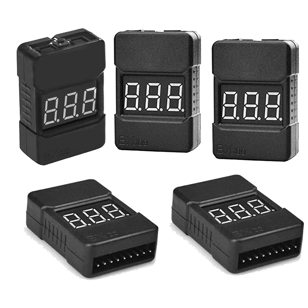 Тестер напряжения литиевой батареи BX100 1-8S, прибор для проверки напряжения низкого давления и напряжения батареи с сигнализацией для радиоуправляемых автомобилей, 5 шт.
Тестер напряжения литиевой батареи BX100 1-8S, прибор для проверки напряжения низкого давления и напряжения батареи с сигнализацией для радиоуправляемых автомобилей, 5 шт.