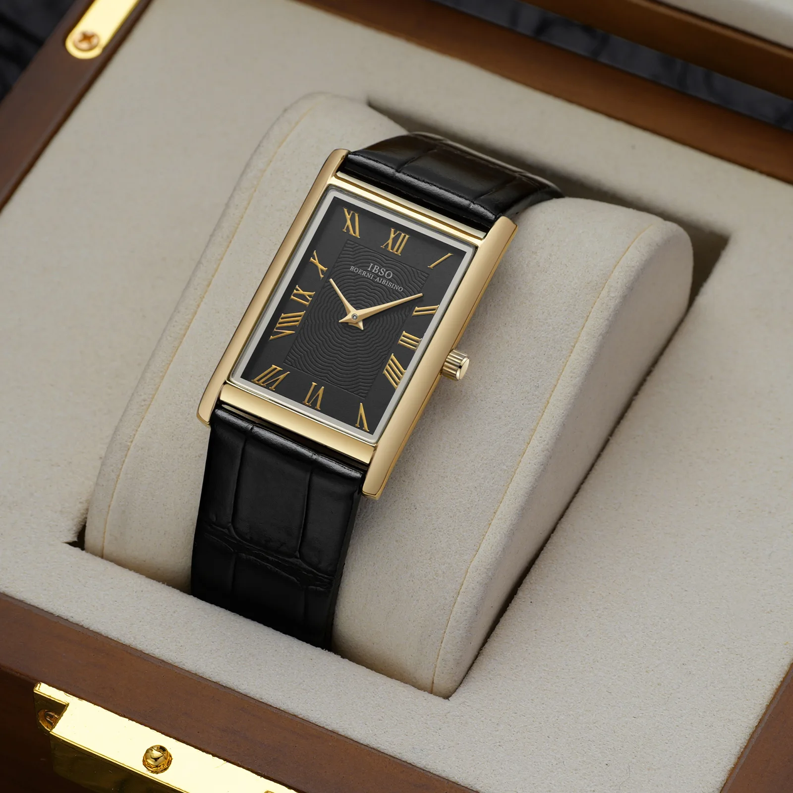 Quartz Watch Square Series with Epson Y120 Movement from Japan 37mmx32mm Size and 7.5mm Thickness 3ATM
Quartz Watch Square Series with Epson Y120 Movement from Japan 37mmx32mm Size and 7.5mm Thickness 3ATM