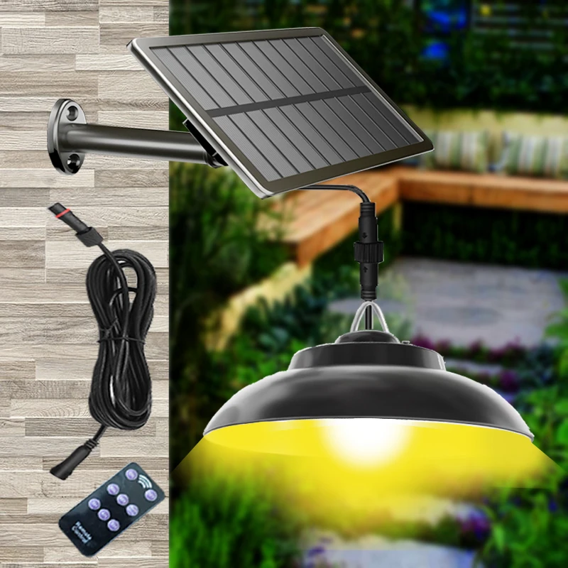 Chandelier Solar Pendant Light Outdoor Indoor Camping Garden Garage Yard Remote Contro Waterproof Solar Lamps Hanging Lights
Chandelier Solar Pendant Light Outdoor Indoor Camping Garden Garage Yard Remote Contro Waterproof Solar Lamps Hanging Lights
