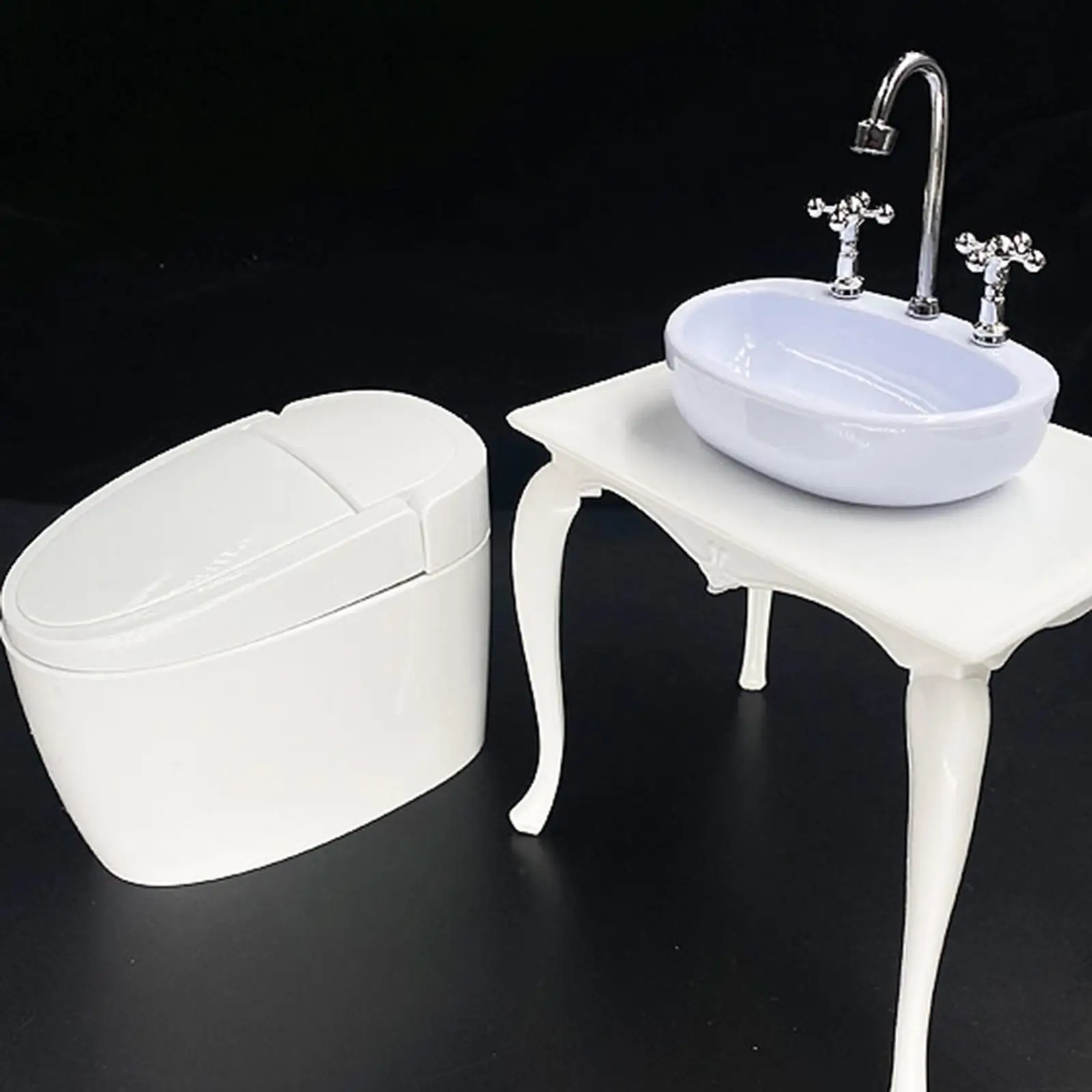 Miniature Bathroom Accessory Kit Action Figure Dollhouse Toy Parts Collection Set Plastic Props for 1/6 Scale Dolls
Miniature Bathroom Accessory Kit Action Figure Dollhouse Toy Parts Collection Set Plastic Props for 1/6 Scale Dolls