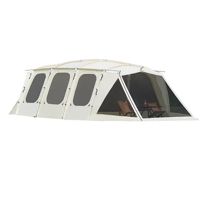 Mozaki High speed Railway Tunnel 1 tent outdoor camping equipment thickening rainstorm prevention super four pole tunnel tent
Mozaki High speed Railway Tunnel 1 tent outdoor camping equipment thickening rainstorm prevention super four pole tunnel tent