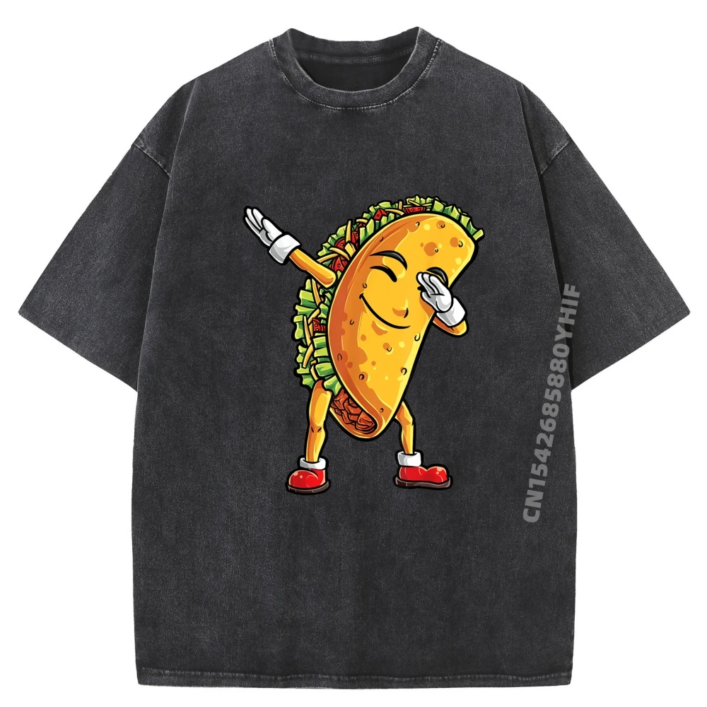 Dabbing Taco Cinco de Mayo Funny Boys Men Mexican Food Dab Plus Size Men Clothing Female Harajuku Washed Shirt
Dabbing Taco Cinco de Mayo Funny Boys Men Mexican Food Dab Plus Size Men Clothing Female Harajuku Washed Shirt
