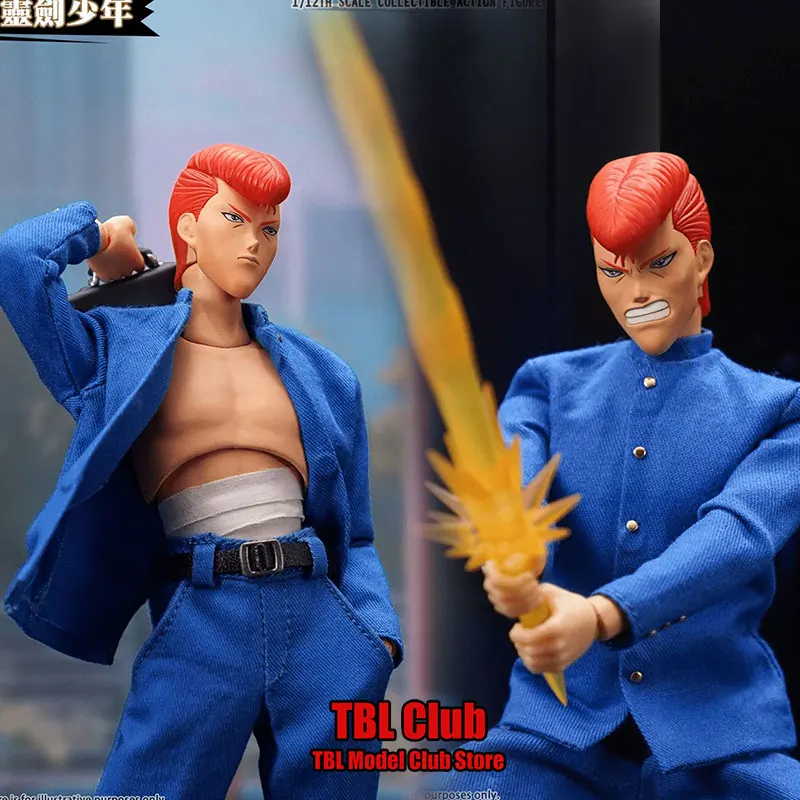 Мерная 1/12 Мужская солдатская синяя одежда Kuwabara со спиртовым мечом полный комплект 6-дюймовая экшн-фигурка кукла
Мерная 1/12 Мужская солдатская синяя одежда Kuwabara со спиртовым мечом полный комплект 6-дюймовая экшн-фигурка кукла