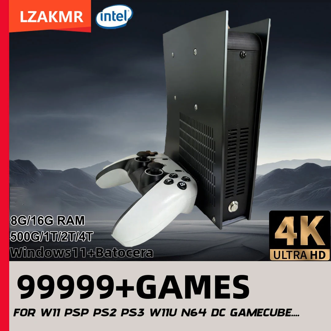 Новая игровая приставка Dual System AC1 Retro Game Box с 99999+ играми, 8/16 ГБ ОЗУ, системами Win11 и Batocera, 2/4 ТБ памяти для PS2, PS3, WIIU, WII, SS, GAMECUBE, Intel
Новая игровая приставка Dual System AC1 Retro Game Box с 99999+ играми, 8/16 ГБ ОЗУ, системами Win11 и Batocera, 2/4 ТБ памяти для PS2, PS3, WIIU, WII, SS, GAMECUBE, Intel