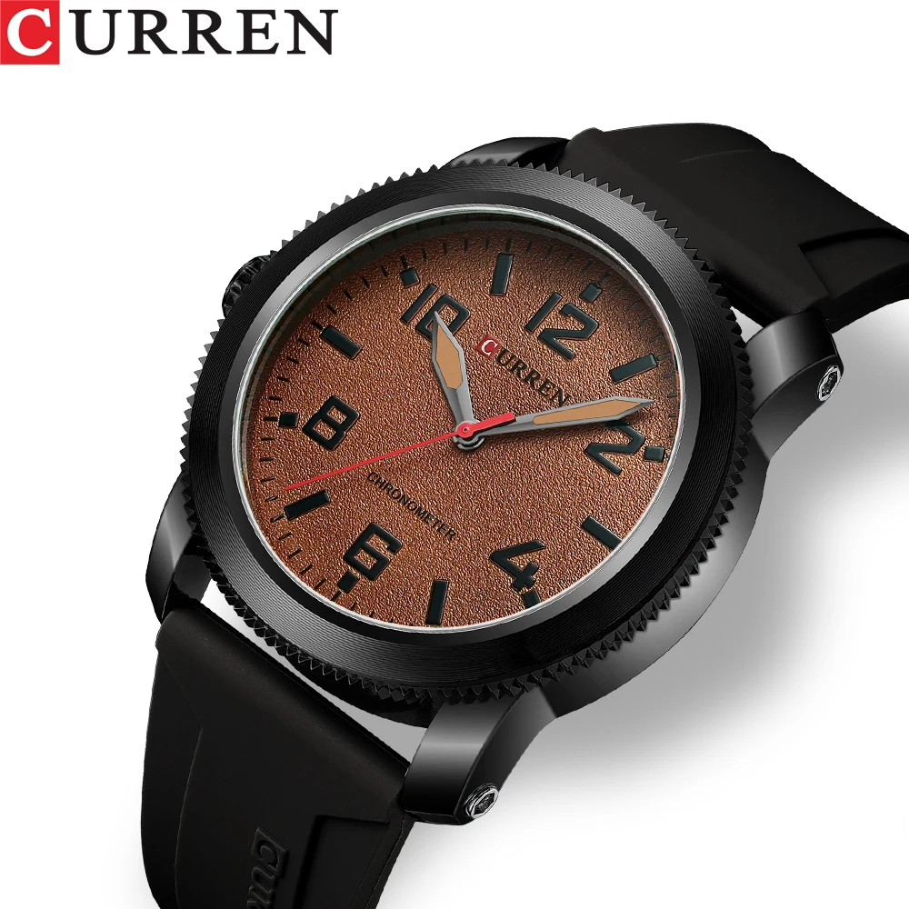 CURREN Casual Men Watches Top Brand Luxury Silicone Strap Sport Watch Men Waterproof Quartz Watch Luminious Relogio Masculino
CURREN Casual Men Watches Top Brand Luxury Silicone Strap Sport Watch Men Waterproof Quartz Watch Luminious Relogio Masculino
