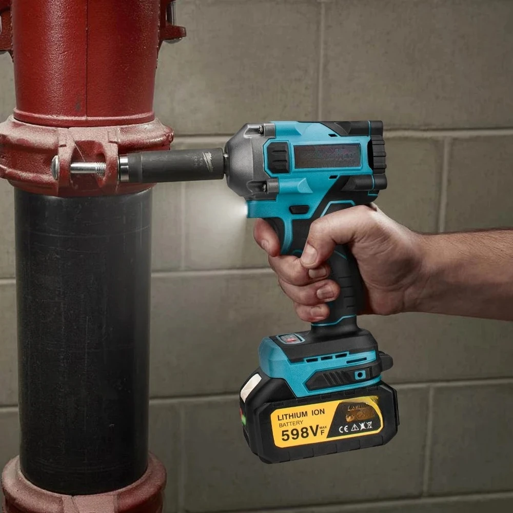 Cordless Electric Wrench 1/2 inch Screwdriver Socket Power Tools
Cordless Electric Wrench 1/2 inch Screwdriver Socket Power Tools