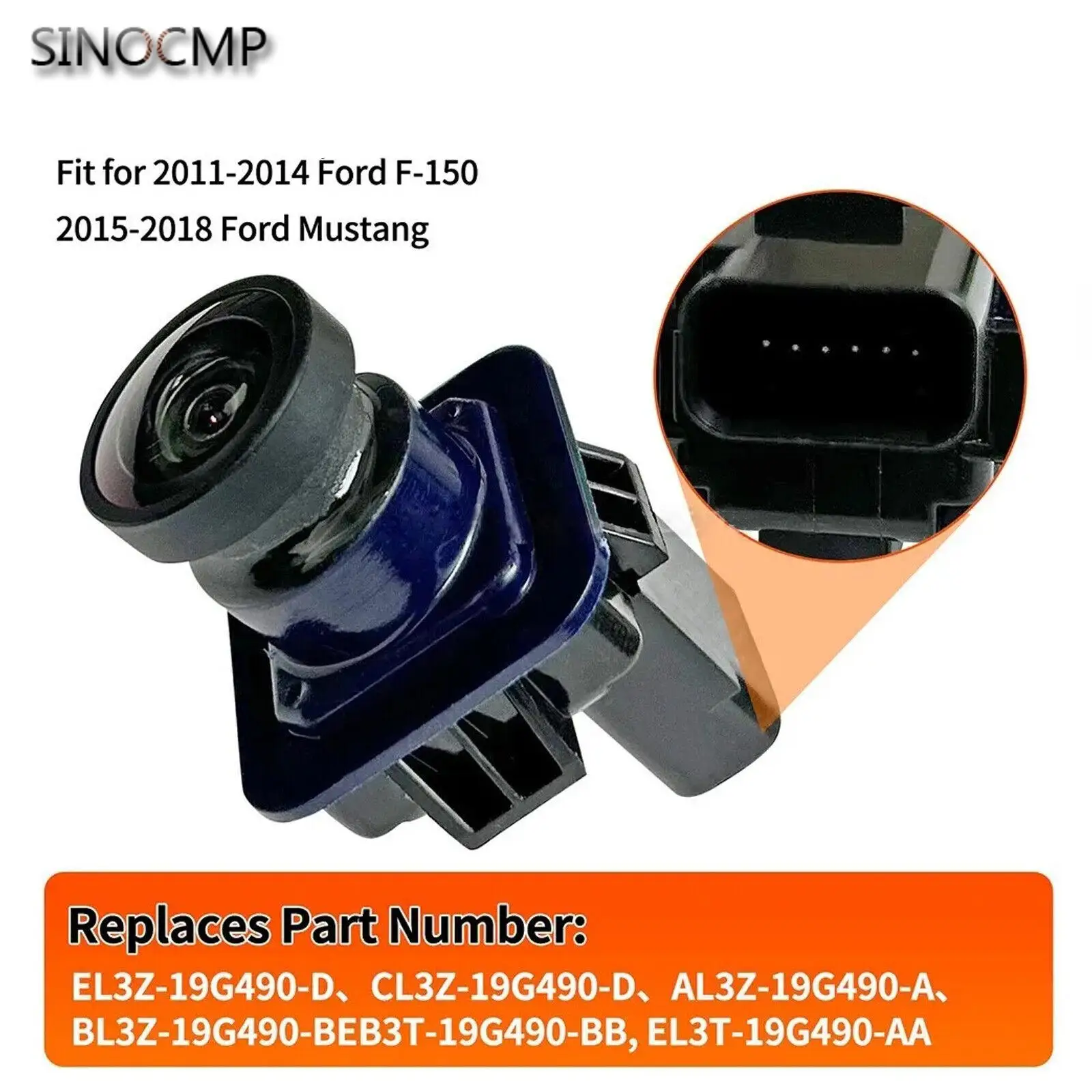 Backup Camera EL3Z-19G490-D CL3Z-19G490-D AL3Z-19G490-A BL3Z-19G490-B EB3T-19G4 For 2011-2014 Ford F-150 2015-2018 Ford Mustang
Backup Camera EL3Z-19G490-D CL3Z-19G490-D AL3Z-19G490-A BL3Z-19G490-B EB3T-19G4 For 2011-2014 Ford F-150 2015-2018 Ford Mustang