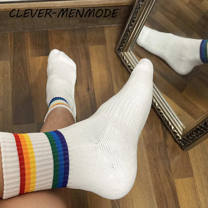 Men's Cotton Fashion Casual Streetwear Mid-Tube Socks Solid Color Sports Vintage Socks Men&Girls Comfortable Cool Tube Socks
Men's Cotton Fashion Casual Streetwear Mid-Tube Socks Solid Color Sports Vintage Socks Men&Girls Comfortable Cool Tube Socks