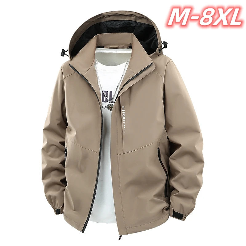 Outdoor Men's Waterproof Hiking Jacket Windproof Windbreaker Camping Hunting Running Trekking Fishing Coat Men Large Size
Outdoor Men's Waterproof Hiking Jacket Windproof Windbreaker Camping Hunting Running Trekking Fishing Coat Men Large Size