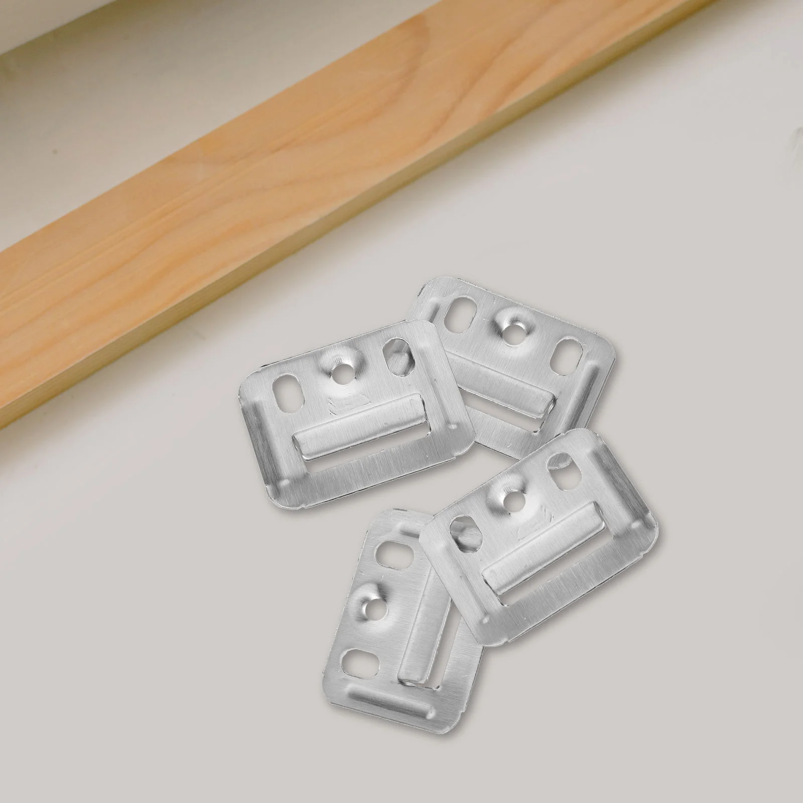 100 Pcs Gusset Plate Fixing Piece Integrated Wall Panel Clamp Buckle for Hanging Hooks Board Furniture Bracket Heavy Mirror Kit
100 Pcs Gusset Plate Fixing Piece Integrated Wall Panel Clamp Buckle for Hanging Hooks Board Furniture Bracket Heavy Mirror Kit