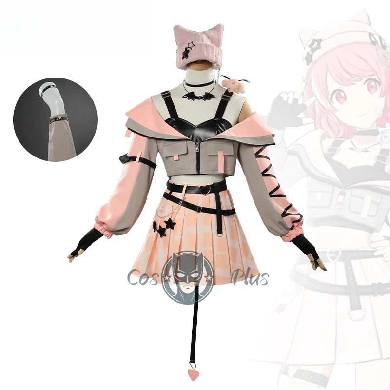 Аниме PJSK MORE MORE JUMP Косплей Костюм Hanasato Minori Momoi Airi Hinomori Shizuku Little Devil Универсальная униформа Платье для девочек 
Аниме PJSK MORE MORE JUMP Косплей Костюм Hanasato Minori Momoi Airi Hinomori Shizuku Little Devil Универсальная униформа Платье для девочек