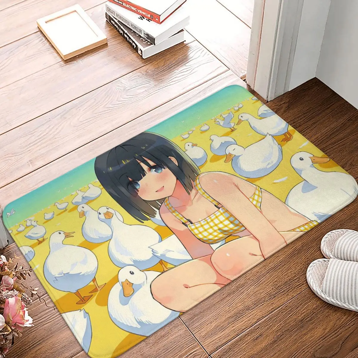 Anime Girl, Ducks Ducks And Ducks Doormat Rug carpet Mat Footpad Bath mat Non-slip toilet Balcony Parlor durable Washable
Anime Girl, Ducks Ducks And Ducks Doormat Rug carpet Mat Footpad Bath mat Non-slip toilet Balcony Parlor durable Washable