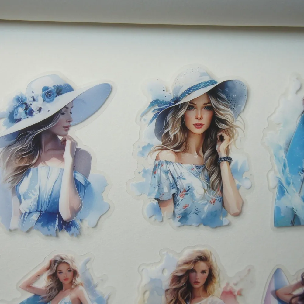 10 Pcs Beautiful Lady on Beach Vacation Style PVC Transparent Sticker Scrapbooking DIY Gift Decoration Tag
10 Pcs Beautiful Lady on Beach Vacation Style PVC Transparent Sticker Scrapbooking DIY Gift Decoration Tag