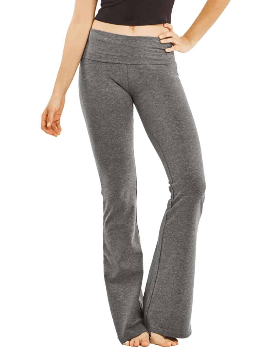 High-Waisted Wide-Leg Flared Yoga Leggings Soft Cotton Blend Stretchy Tummy Control Comfortable Activewear For Running And
High-Waisted Wide-Leg Flared Yoga Leggings Soft Cotton Blend Stretchy Tummy Control Comfortable Activewear For Running And