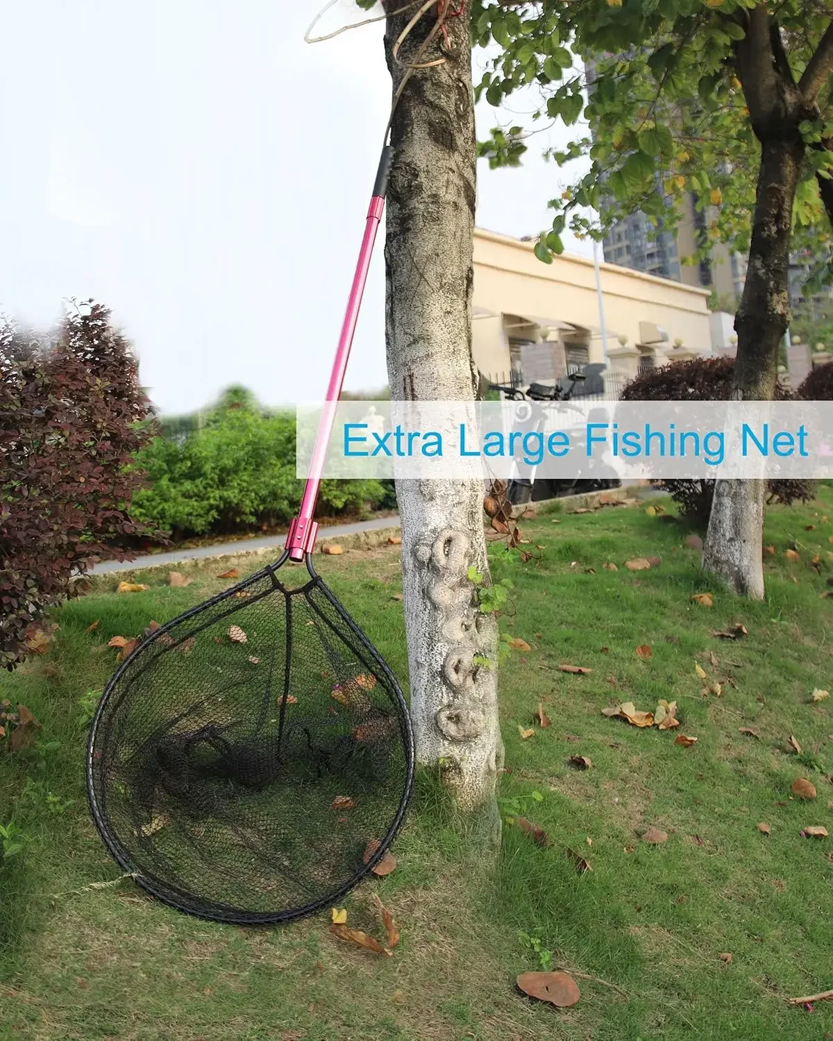 XMSJ.Heavy Duty Extra Large Aluminum Telescoping Landing Net - Saltwater Fishing Net with 6pcs Soft Jig Swimbait, Extends to 72-
XMSJ.Heavy Duty Extra Large Aluminum Telescoping Landing Net - Saltwater Fishing Net with 6pcs Soft Jig Swimbait, Extends to 72-