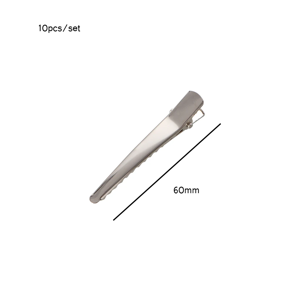 Portable Women Fashion Silver Single Prong Alligator Hairpin Hairdressing Styling Tools Hair Clips
Portable Women Fashion Silver Single Prong Alligator Hairpin Hairdressing Styling Tools Hair Clips