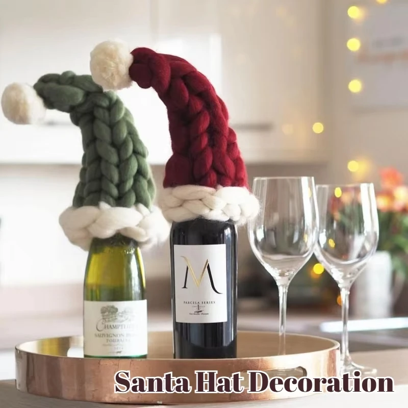 2026 Christmas Wine Bottle Decoration Super Thick Hand-woven Christmas Tree Decoration Wine Bottle Christmas Tree Spire Deco
2026 Christmas Wine Bottle Decoration Super Thick Hand-woven Christmas Tree Decoration Wine Bottle Christmas Tree Spire Deco