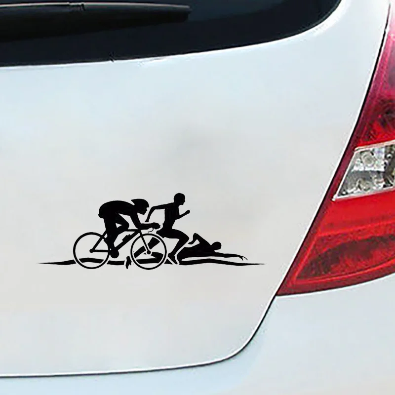 Waterproof Sun-Resistant Black White Art Decal for Car & Motorcycle Decor2D Triathlon Creative Vinyl Sticker
Waterproof Sun-Resistant Black White Art Decal for Car & Motorcycle Decor2D Triathlon Creative Vinyl Sticker