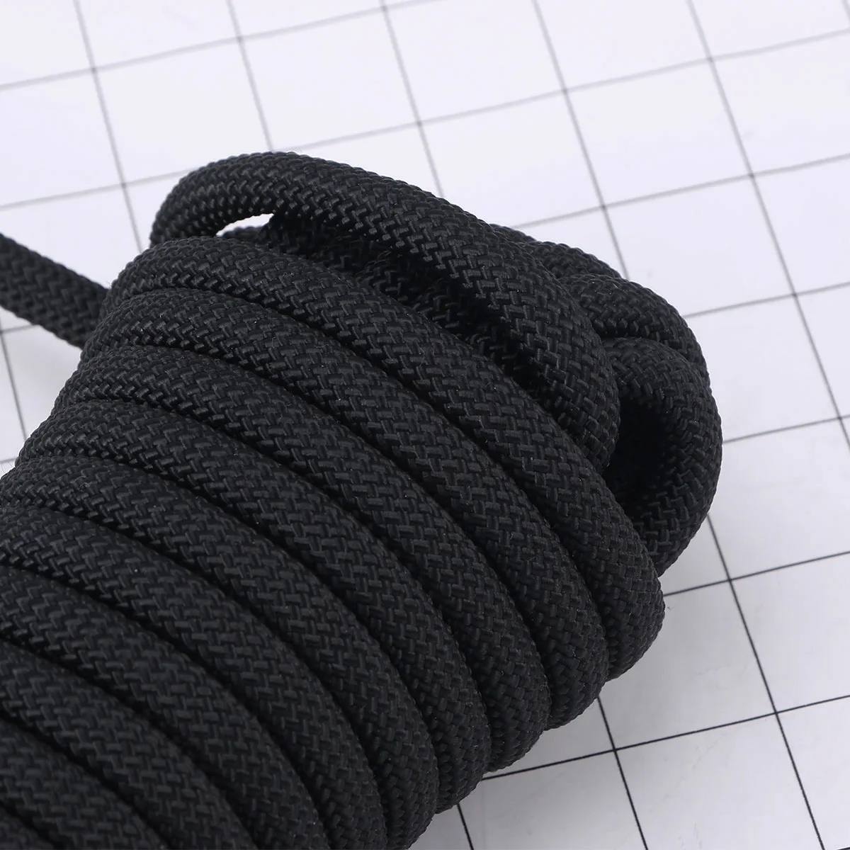 10M Climbing Rope Black Durable Reinforced Polyester Rappelling Outdoor Safety Sling Mountaineering Gear Auxiliary Cord
10M Climbing Rope Black Durable Reinforced Polyester Rappelling Outdoor Safety Sling Mountaineering Gear Auxiliary Cord