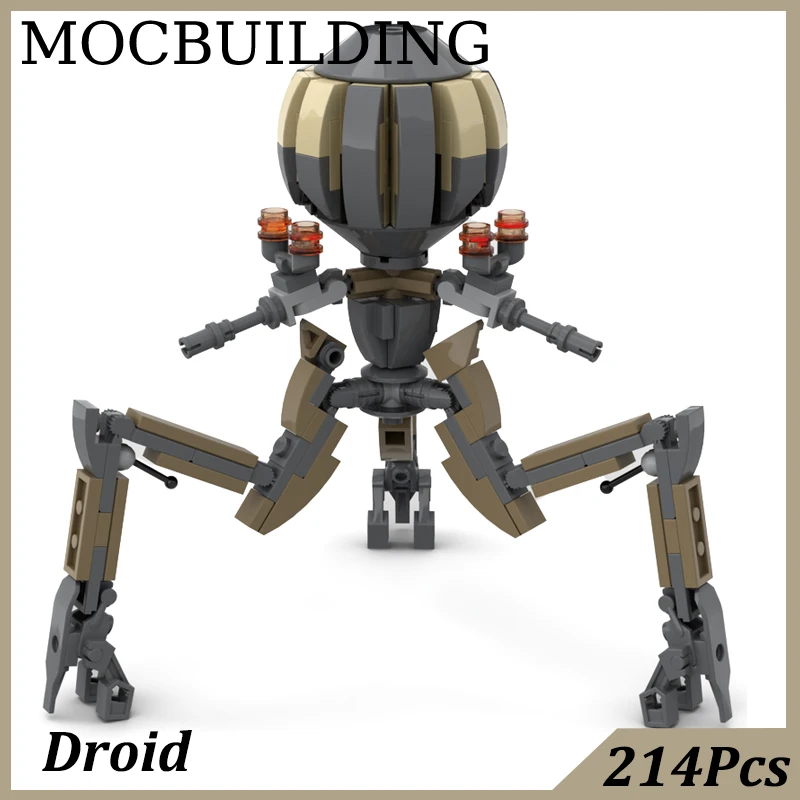 Battle Droid Star Movie Video Game Model MOC Building Block Bricks Toys for Kids Birthday Gift
Battle Droid Star Movie Video Game Model MOC Building Block Bricks Toys for Kids Birthday Gift