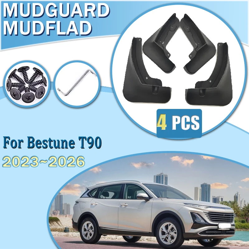 Car Mudflaps Splash Mud 4PCS For Bestune T90 2023 2024 2025 2026 Front Rear Wheels Mudguards Mud Guards Flaps Auto Accessories
Car Mudflaps Splash Mud 4PCS For Bestune T90 2023 2024 2025 2026 Front Rear Wheels Mudguards Mud Guards Flaps Auto Accessories