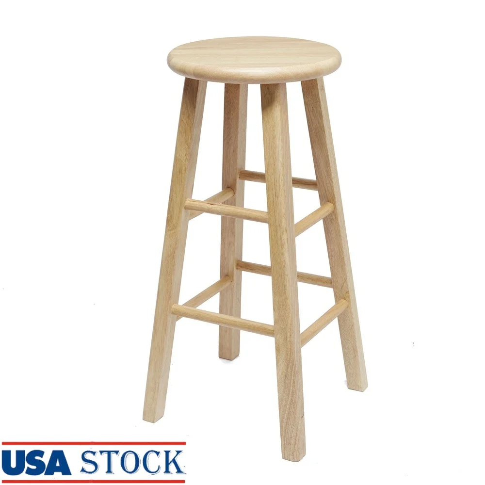Natural Tan Wood Backless Kitchen Barstool 29 Inch High Fully Assembled Versatile Seating Home Dining Rustic Modern Spaces
Natural Tan Wood Backless Kitchen Barstool 29 Inch High Fully Assembled Versatile Seating Home Dining Rustic Modern Spaces