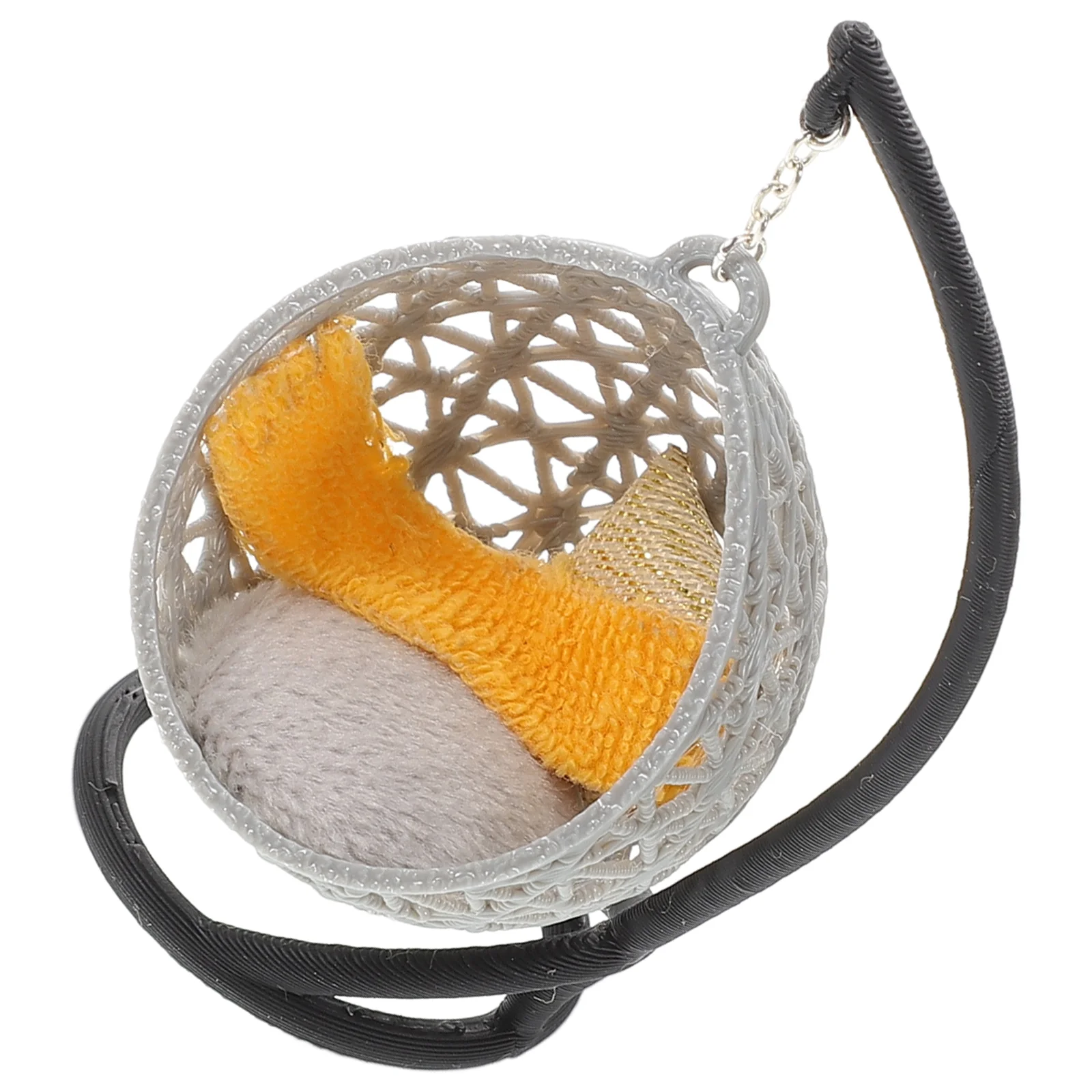 Miniature Hanging Chair Furniture Dollhouse Decor Chairs Tiny Swing for Prop Simulated
Miniature Hanging Chair Furniture Dollhouse Decor Chairs Tiny Swing for Prop Simulated