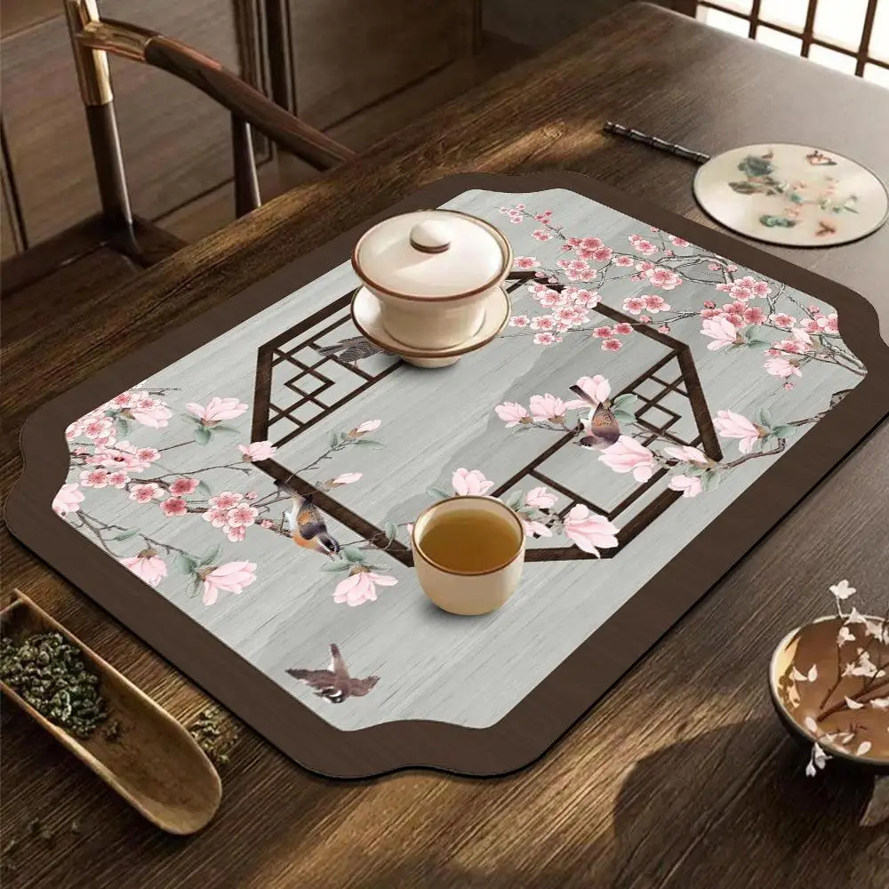 Absorbent Quick Dry Drain Mat Quickly Dry Non-Slip Diatom Mud Tableware Pad Heat Resistant Soft Dish Drying Mat Restaurant
Absorbent Quick Dry Drain Mat Quickly Dry Non-Slip Diatom Mud Tableware Pad Heat Resistant Soft Dish Drying Mat Restaurant