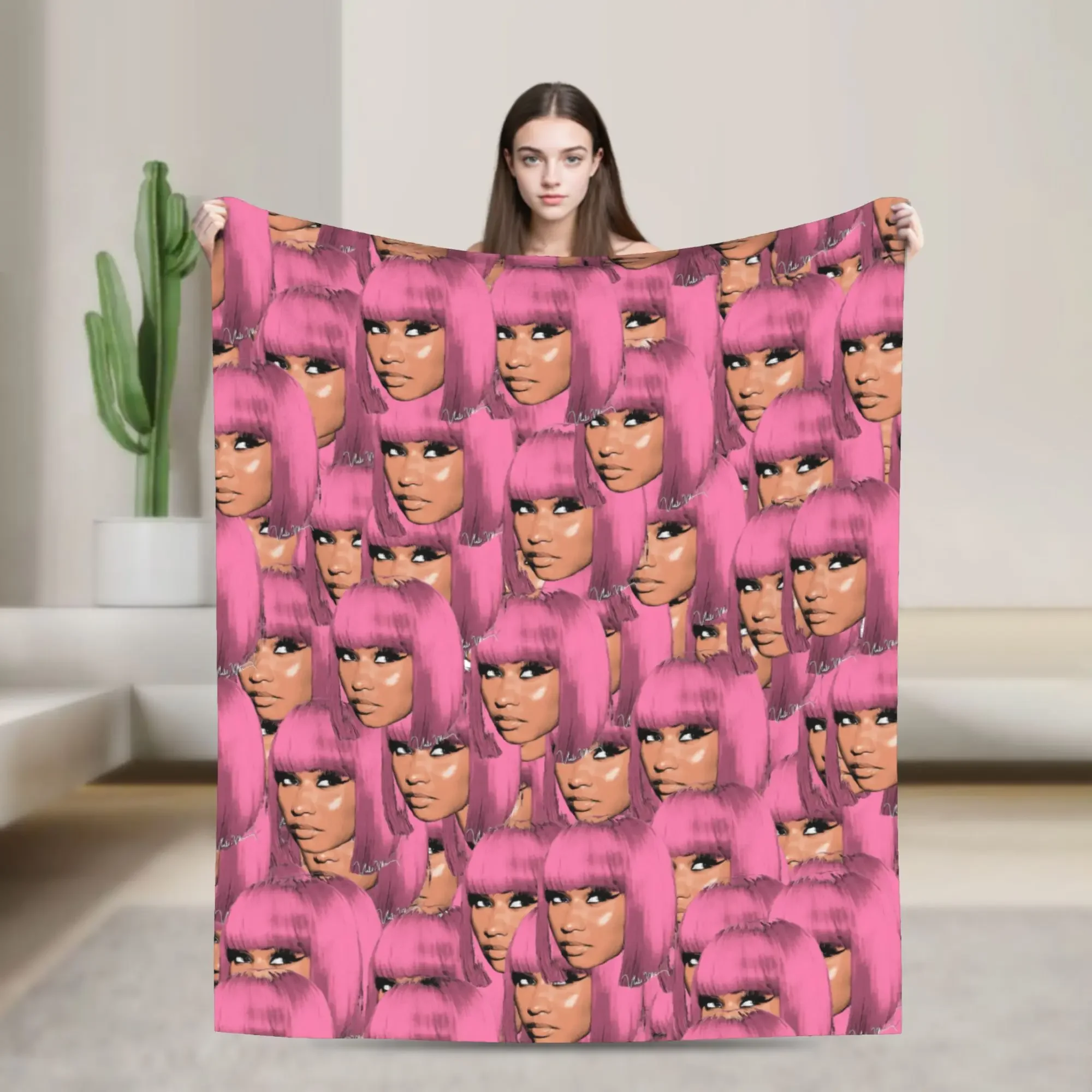 Nicki Minaj Velvet Blanket Soft Warm Throw for Bed Office Travel Portable Plush Comfort for Spring and Autumn
Nicki Minaj Velvet Blanket Soft Warm Throw for Bed Office Travel Portable Plush Comfort for Spring and Autumn