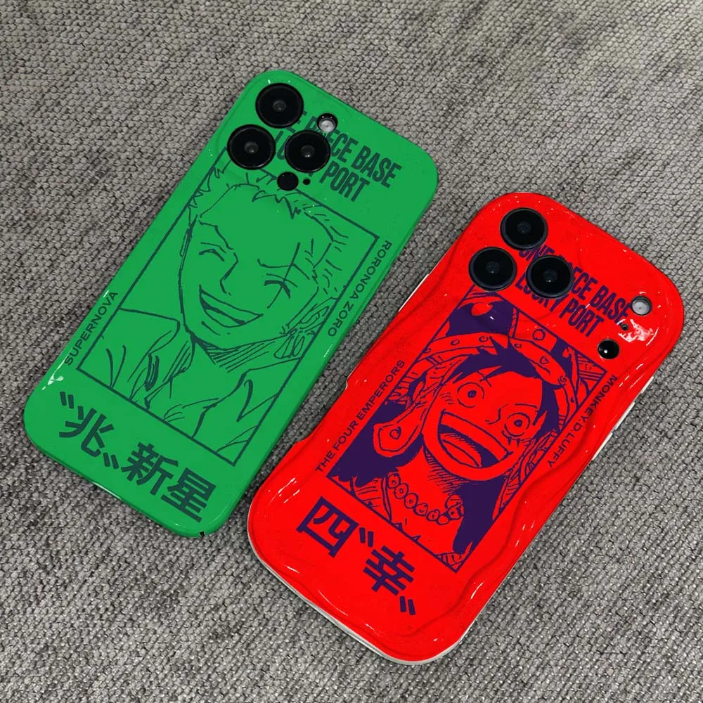 One Piece Luffy Zoro Cover For Apple iPhone 17 16 15 14 13 12 11 X XS XR Air Pro Max Plus Mini Feilin Wave Oil Shell
One Piece Luffy Zoro Cover For Apple iPhone 17 16 15 14 13 12 11 X XS XR Air Pro Max Plus Mini Feilin Wave Oil Shell