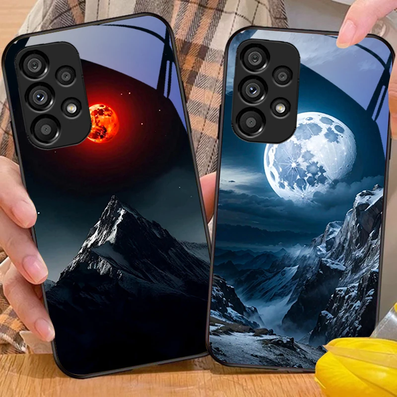 Luminous Scenery Red For Samsung Galaxy S10 20 Plus 21 FE 22 23 24 FE 25 Ultra Black tempered glass phone case hard shell
Luminous Scenery Red For Samsung Galaxy S10 20 Plus 21 FE 22 23 24 FE 25 Ultra Black tempered glass phone case hard shell