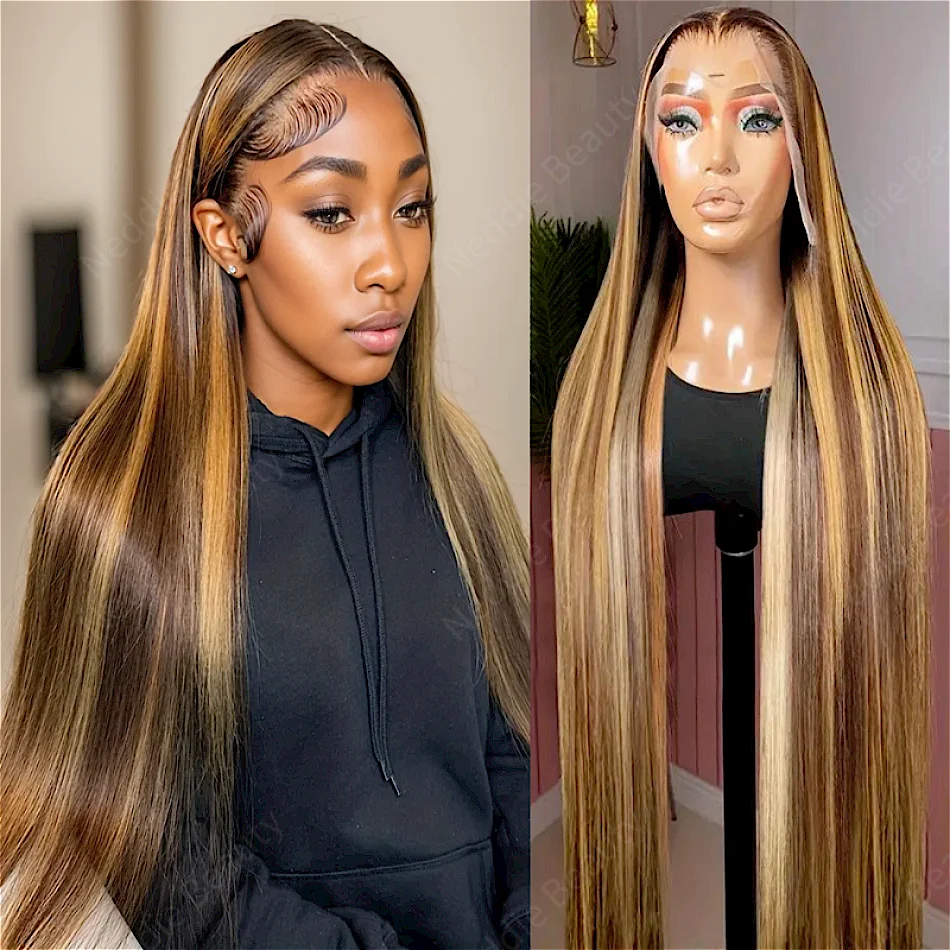 13X6 HD Lace Frontal Wig Choice 100% Straight Highlight 30 40 Inch Human Hair Colored Brazilian Cheap Wigs On Sale Clearance
13X6 HD Lace Frontal Wig Choice 100% Straight Highlight 30 40 Inch Human Hair Colored Brazilian Cheap Wigs On Sale Clearance