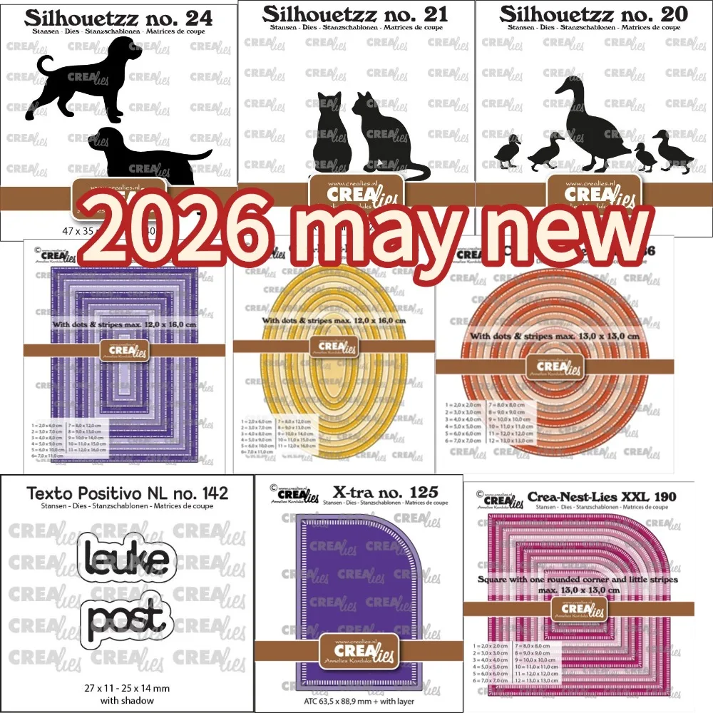 2026 animal Metal Cutting Dies Scrapbook Diary Decoration Stencil Embossing Template DIY Greeting Card Handmade 2026 New
2026 animal Metal Cutting Dies Scrapbook Diary Decoration Stencil Embossing Template DIY Greeting Card Handmade 2026 New