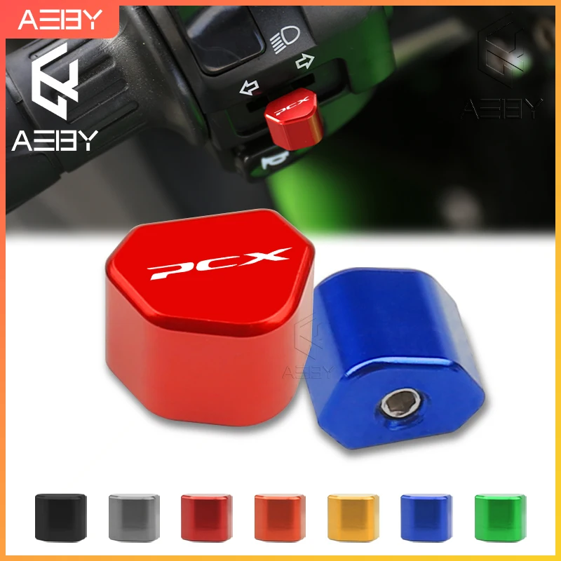 CNC Locomotive Motorcycle Turn Signal Switch Button Replace For Honda PCX PCX125 PCX150 PCX160 Steering Switch Accessories
CNC Locomotive Motorcycle Turn Signal Switch Button Replace For Honda PCX PCX125 PCX150 PCX160 Steering Switch Accessories