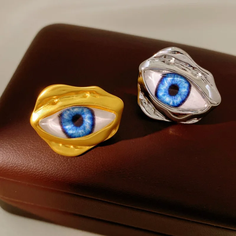 Unisex Adjustable Evil Eye Open Ring Retro Punk Blue Eye Index Finger Party Jewelry
Unisex Adjustable Evil Eye Open Ring Retro Punk Blue Eye Index Finger Party Jewelry