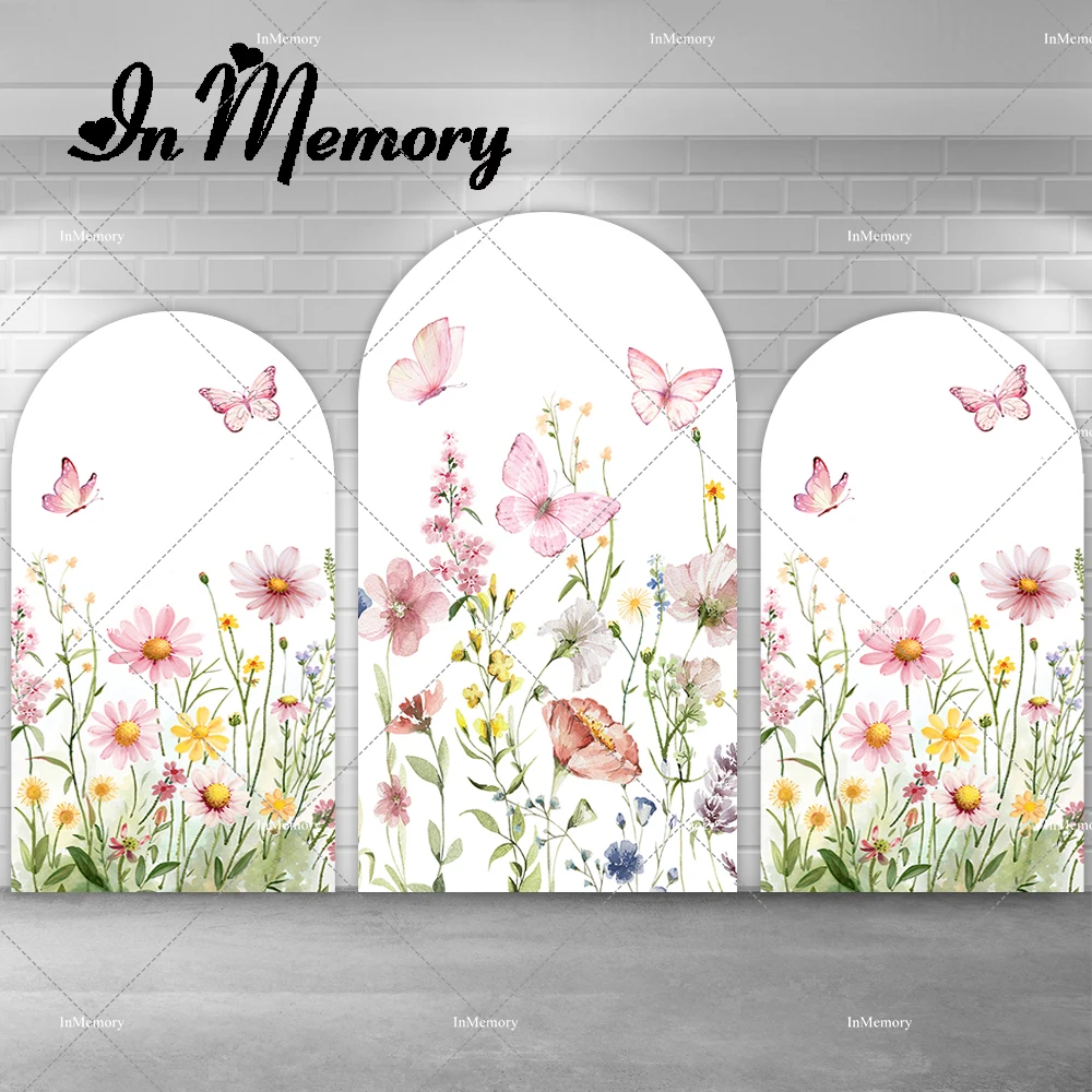 Pink Flowers Butterfly Arch Backdrop For Girls Baby Shower Birthday Party Decoration Newborn Cake Smash Banner Double-sided
Pink Flowers Butterfly Arch Backdrop For Girls Baby Shower Birthday Party Decoration Newborn Cake Smash Banner Double-sided