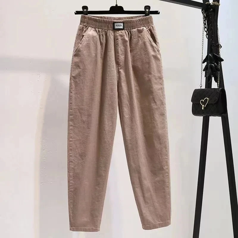 New 2023 Korean Women's Pants Summer High Waist Thin Casual Loose Straight Harun Pants Female Loose Ankle-Length Trousers Pants
New 2023 Korean Women's Pants Summer High Waist Thin Casual Loose Straight Harun Pants Female Loose Ankle-Length Trousers Pants
