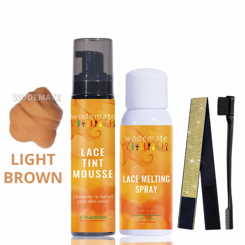 Lace Melting Spray Long Lasting Lace Front Wig Glue Spray For Sensitive Skin Toupee Frontal Wig Quick Dry + Lace Tint Mousse
Lace Melting Spray Long Lasting Lace Front Wig Glue Spray For Sensitive Skin Toupee Frontal Wig Quick Dry + Lace Tint Mousse