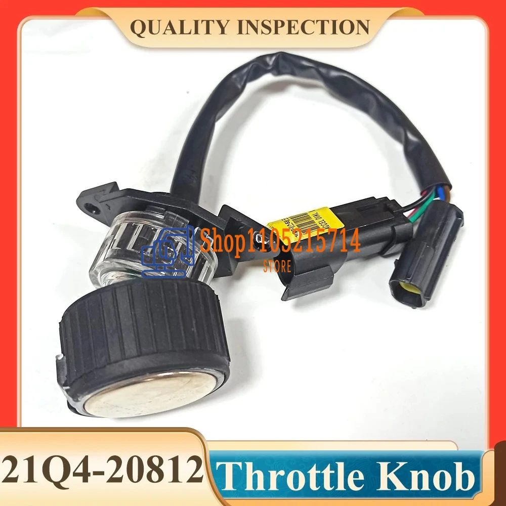 Для R210-9 R220-9 R-9 R220LC-9S 21Q4-20812 21Q420812 Ручка дроссельной заслонки экскаватора, циферблат топливной ручки
Для R210-9 R220-9 R-9 R220LC-9S 21Q4-20812 21Q420812 Ручка дроссельной заслонки экскаватора, циферблат топливной ручки