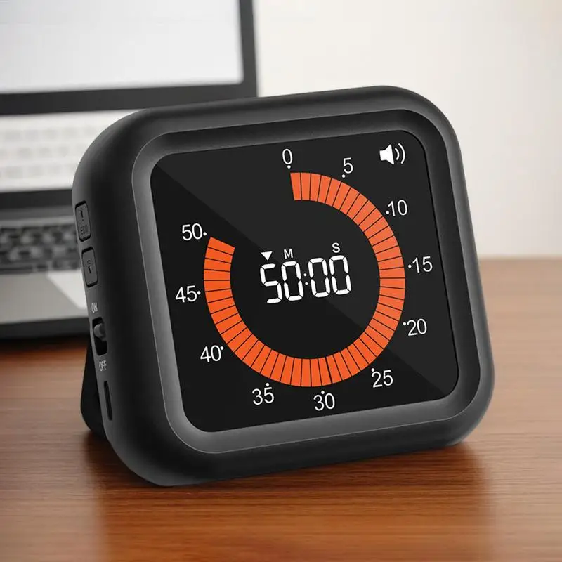 Multi Functional Kitchen Timer - Magnetic, 60 Minute Digital Countdown, Suitable for Cooking and Learning
Multi Functional Kitchen Timer - Magnetic, 60 Minute Digital Countdown, Suitable for Cooking and Learning