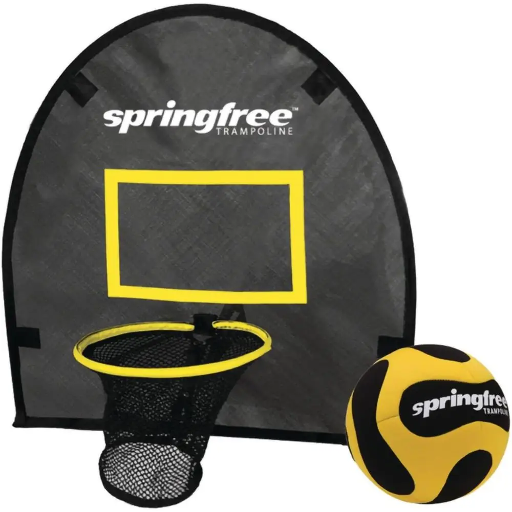lexrHoop Basketball Hoop Attachment or Tpolines with Ball & Pump - Sot Accory or Outdoor Backyard Recreational Tpoline, Active P
lexrHoop Basketball Hoop Attachment or Tpolines with Ball & Pump - Sot Accory or Outdoor Backyard Recreational Tpoline, Active P
