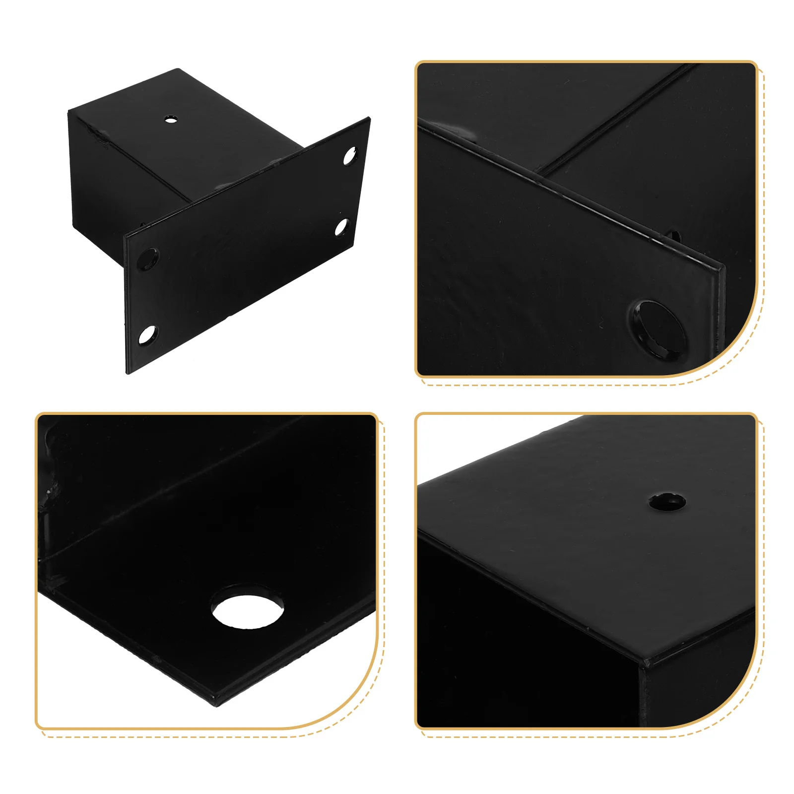 Fence Metal Post Flange Base Deck Brackets Railing Bases Pole Support Protector
Fence Metal Post Flange Base Deck Brackets Railing Bases Pole Support Protector