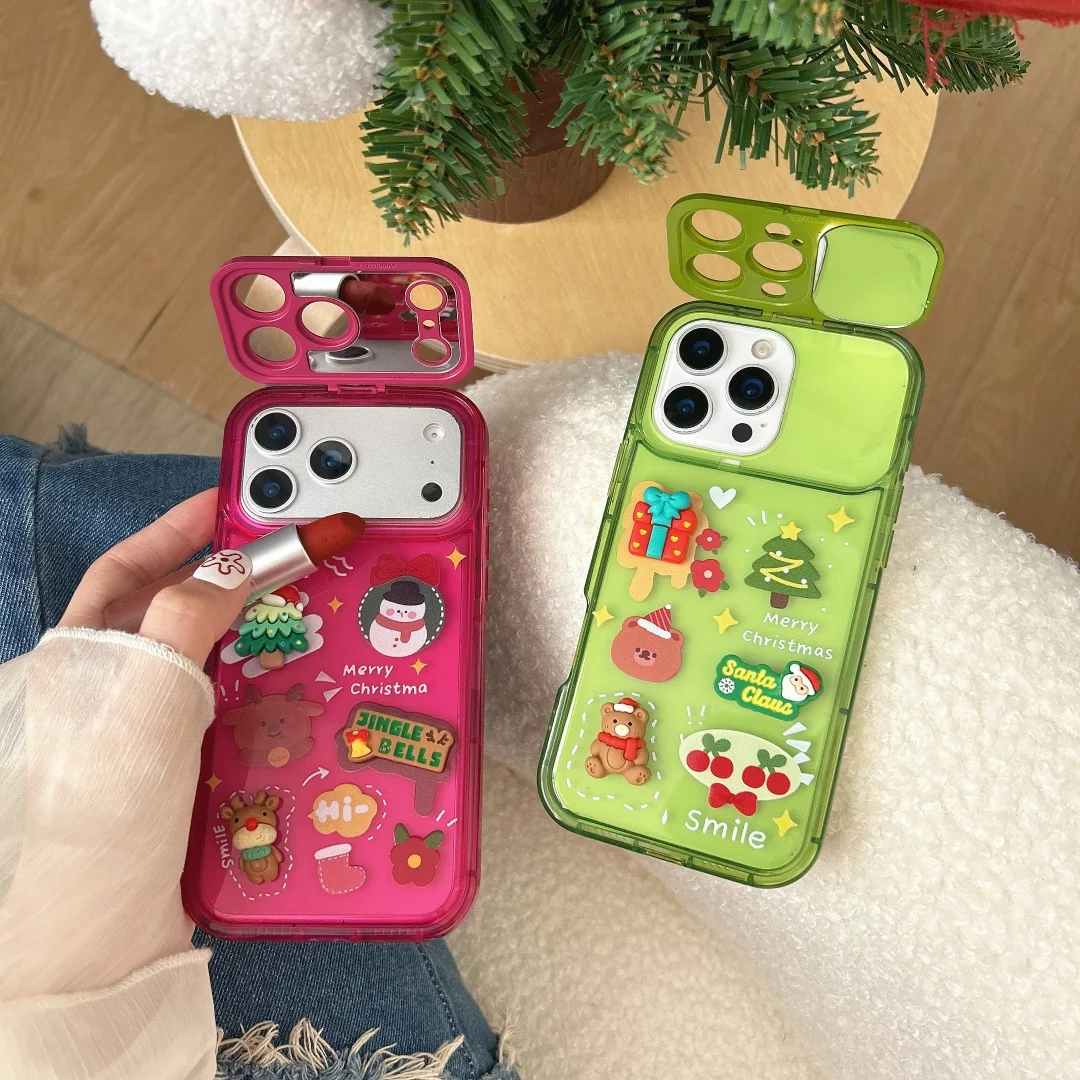3D Cartoon Merry Christmas Santa Reindeer Tree mini Case for iPhone 14 13 15 16 17 Pro Max Plus 12 11 New Years Cover
3D Cartoon Merry Christmas Santa Reindeer Tree mini Case for iPhone 14 13 15 16 17 Pro Max Plus 12 11 New Years Cover