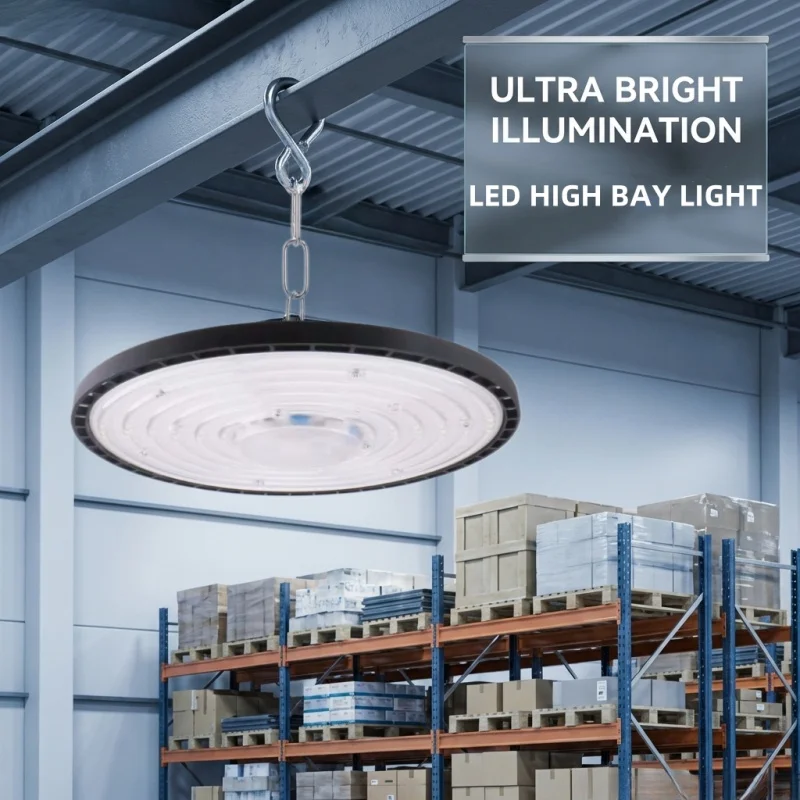 Super Bright LED High Bay Light 100W 150W 200W Aluminum Case Waterproof Lamp Factory Market Warehouse Garage Industrial Lighting
Super Bright LED High Bay Light 100W 150W 200W Aluminum Case Waterproof Lamp Factory Market Warehouse Garage Industrial Lighting